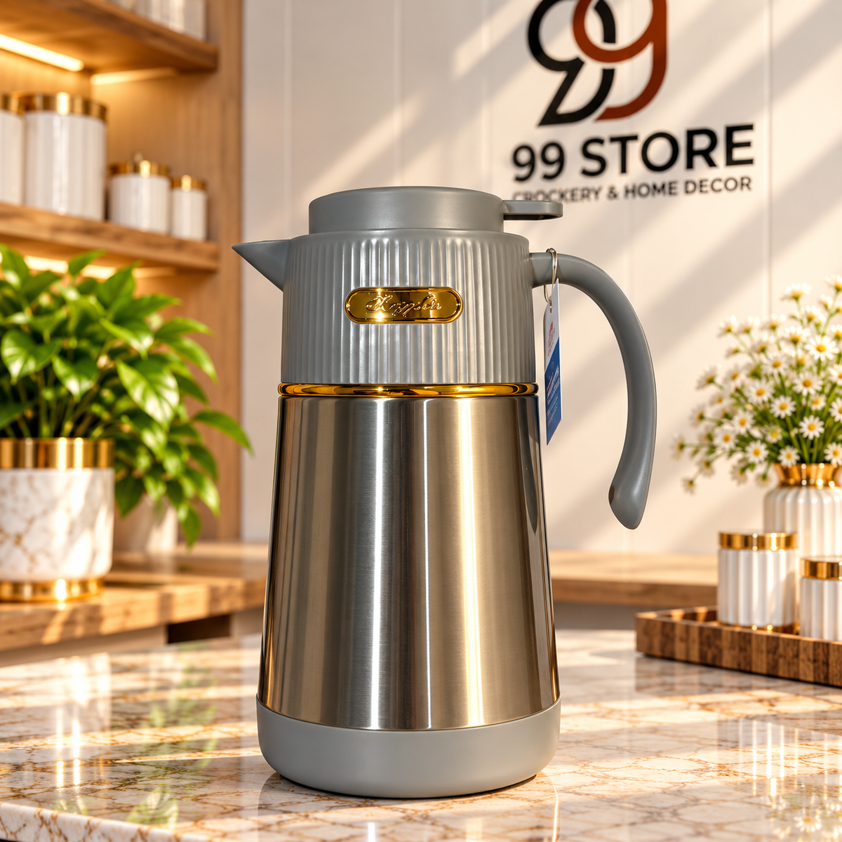 Stainless Steel Tumbler – Reusable Travel Drinking Cup