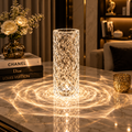 Crystal Touch LED Lamp – Rechargeable Multi Color Table Lamp