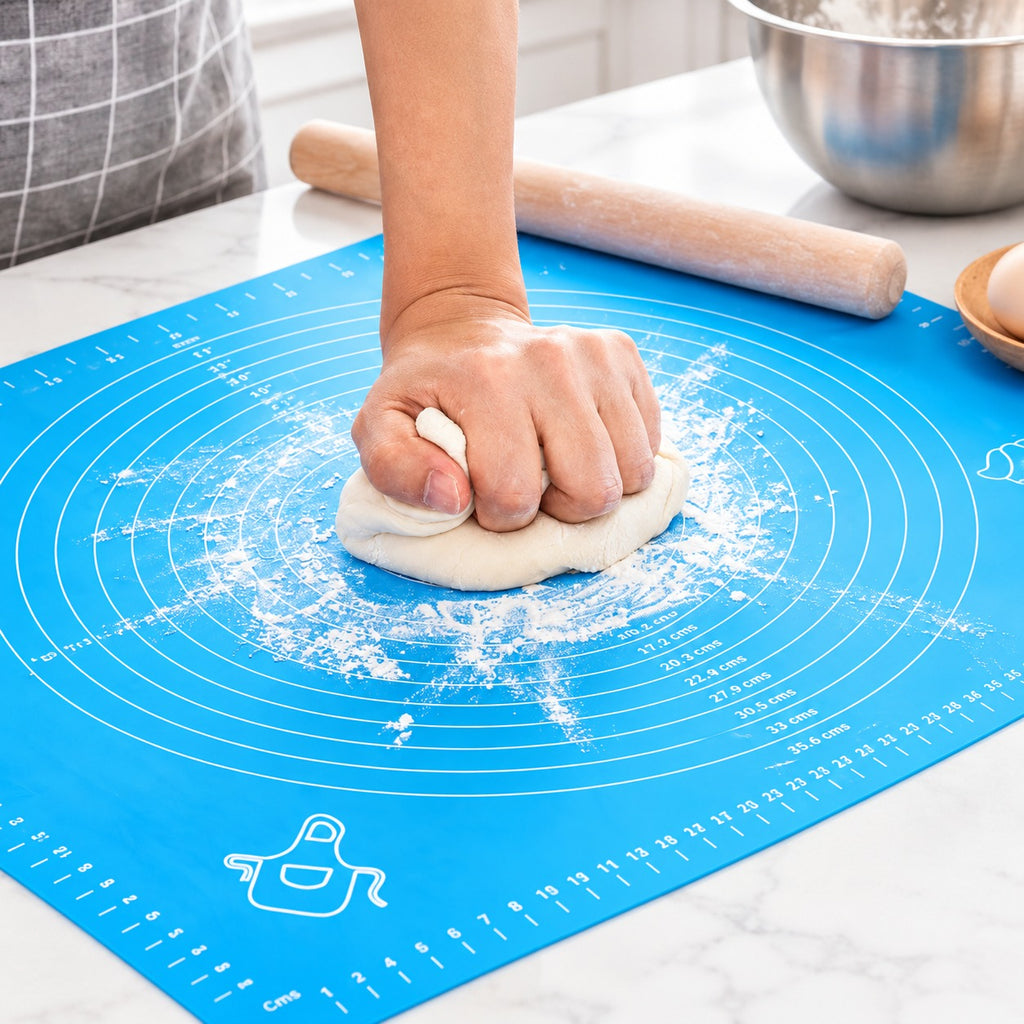 Silicone Roti Mat – Non Stick Pastry & Dough Rolling Mat